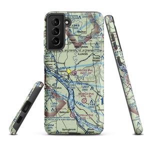 Heller Airport (22IL) VFR Sectional Samsung Phone Case