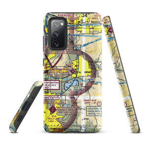 Hemet Ryan Airport (HMT) VFR Sectional Samsung Phone Case