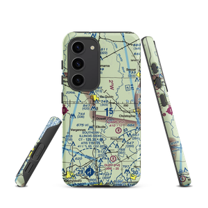 Hemmer RLA Restricted Landing Area (08IS) VFR Sectional Samsung Phone Case