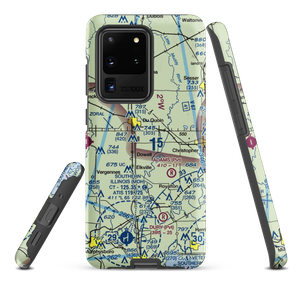 Hemmer RLA Restricted Landing Area (08IS) VFR Sectional Samsung Phone Case