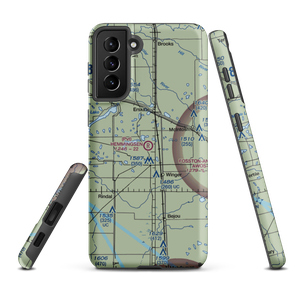 Hemmingsen Private Airport (76MN) VFR Sectional Samsung Phone Case