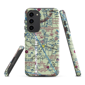 Hempstead Gliderport (35TS) VFR Sectional Samsung Phone Case