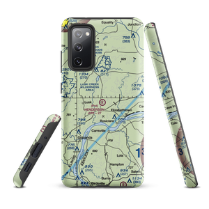 Henderson Airport (95IL) VFR Sectional Samsung Phone Case