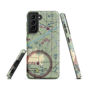 Henderson Farm Airport (35OL) VFR Sectional Samsung Phone Case