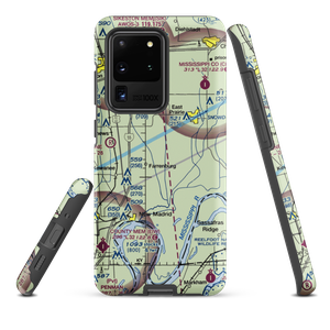 Henderson Mounds E B G Airport (MO57) VFR Sectional Samsung Phone Case