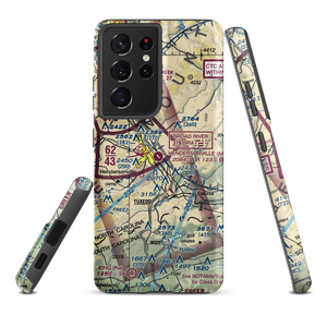 Hendersonville Airport (0A7) VFR Sectional Samsung Phone Case