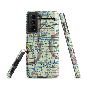 Hendrickson Flying Service Airport (IL93) VFR Sectional Samsung Phone Case