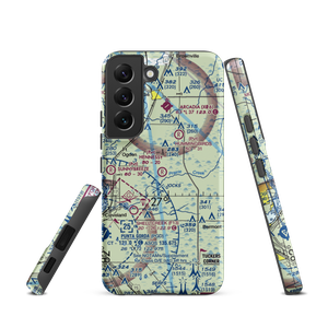 Hennessy Airport (26FD) VFR Sectional Samsung Phone Case