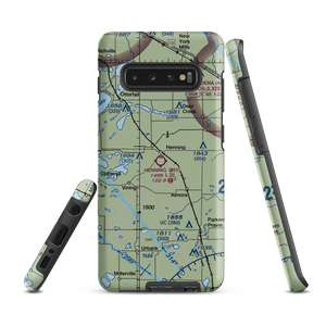 Henning Municipal Airport (05Y) VFR Sectional Samsung Phone Case