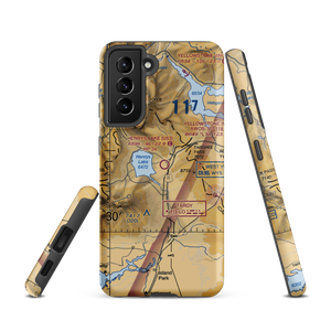 Henry's Lake Airport (U53) VFR Sectional Samsung Phone Case