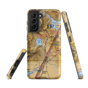 Henry's Lake Airport (U53) VFR Sectional Samsung Phone Case