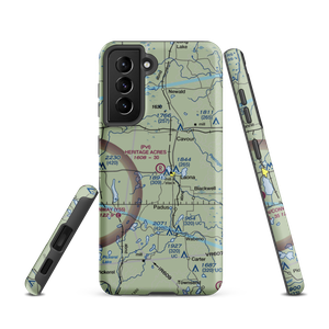 Heritage Acres Airport (90WI) VFR Sectional Samsung Phone Case