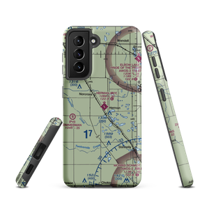 Herman Municipal Airport (06Y) VFR Sectional Samsung Phone Case