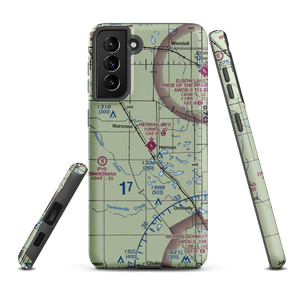 Herman Municipal Airport (06Y) VFR Sectional Samsung Phone Case