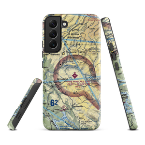 Hermitage Airport (45CN) VFR Sectional Samsung Phone Case