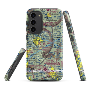 Hermitage Airport (PA22) VFR Sectional Samsung Phone Case