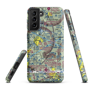 Hermitage Airport (PA22) VFR Sectional Samsung Phone Case