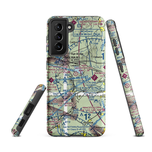 Herr Mountain Airport (5NJ2) VFR Sectional Samsung Phone Case