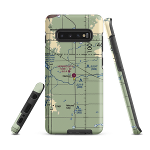 Herreid Municipal Airport (5T4) VFR Sectional Samsung Phone Case