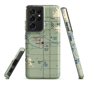 Herreid Municipal Airport (5T4) VFR Sectional Samsung Phone Case