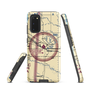 Hettinger Municipal Airport (HEI) VFR Sectional Samsung Phone Case