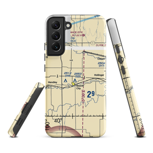 Hewetts Airport (US-0262) VFR Sectional Samsung Phone Case