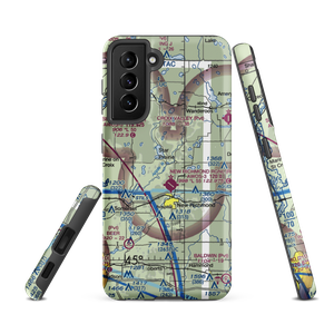 Hexum Flight Park Ultralightport (WS30) VFR Sectional Samsung Phone Case