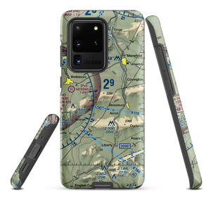 Hi Line Lodge Airport (61PA) VFR Sectional Samsung Phone Case