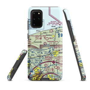 Hibbard's Airport (99NY) VFR Sectional Samsung Phone Case