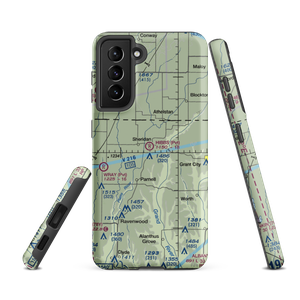 Hibbs Farm Airport (MO62) VFR Sectional Samsung Phone Case