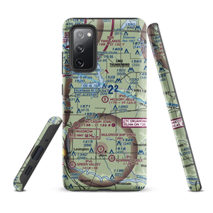 Hickory Hills Airport (10OK) VFR Sectional Samsung Phone Case