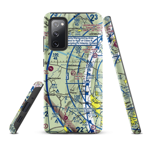 Hickory Tree Farm Airport (VA79) VFR Sectional Samsung Phone Case