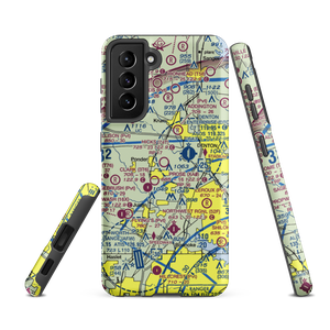 Hicks Airport (74T) VFR Sectional Samsung Phone Case