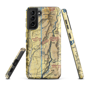 Hidden Lakes Airport (ID44) VFR Sectional Samsung Phone Case