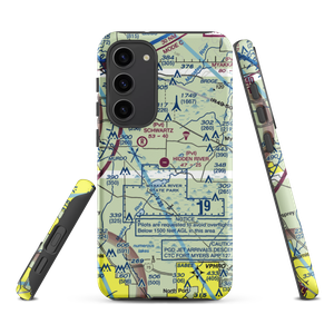 Hidden River Airport (22FA) VFR Sectional Samsung Phone Case