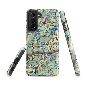 Hidden River Airport (89VA) VFR Sectional Samsung Phone Case