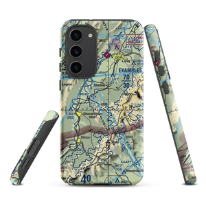 Hidden River Airport (89VA) VFR Sectional Samsung Phone Case