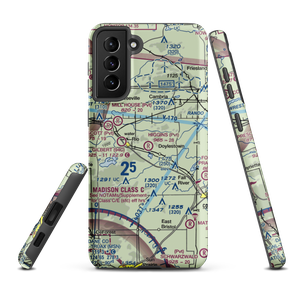 Higgins Airport (7WI2) VFR Sectional Samsung Phone Case