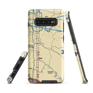 Higgins Bros Airport (1NE0) VFR Sectional Samsung Phone Case