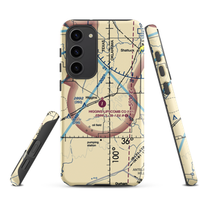 Higgins-Lipscomb County Airport (1X1) VFR Sectional Samsung Phone Case