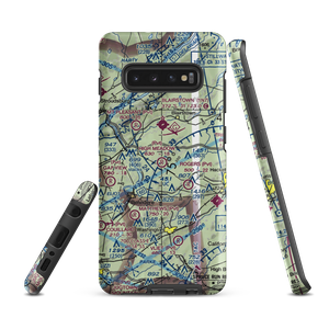 High Meadow Farms Airport (9NJ8) VFR Sectional Samsung Phone Case