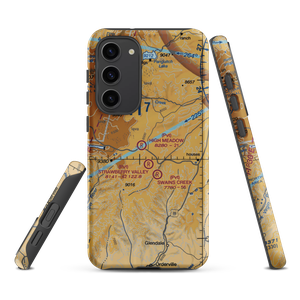 High Meadow Ranch Airport (2UT2) VFR Sectional Samsung Phone Case