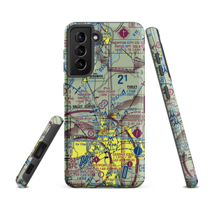 High Point Airport (3KS5) VFR Sectional Samsung Phone Case