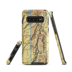 High Valley Swanson Airport (ID35) VFR Sectional Samsung Phone Case