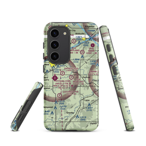 Highland Farm Airport (28KS) VFR Sectional Samsung Phone Case