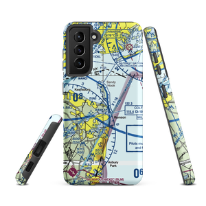 Highlands Seaplane Base (54NJ) VFR Sectional Samsung Phone Case