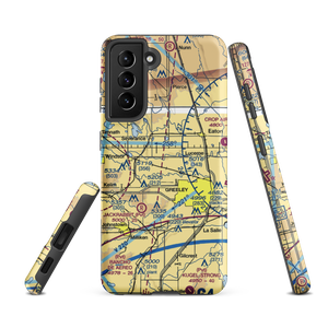 Highline Farm Airstrip (67CO) VFR Sectional Samsung Phone Case