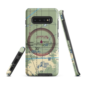 Highmore Municipal Airport (9D0) VFR Sectional Samsung Phone Case