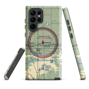 Highmore Municipal Airport (9D0) VFR Sectional Samsung Phone Case