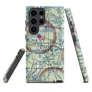 Hightower Areo Plantation Airport (67NC) VFR Sectional Samsung Phone Case